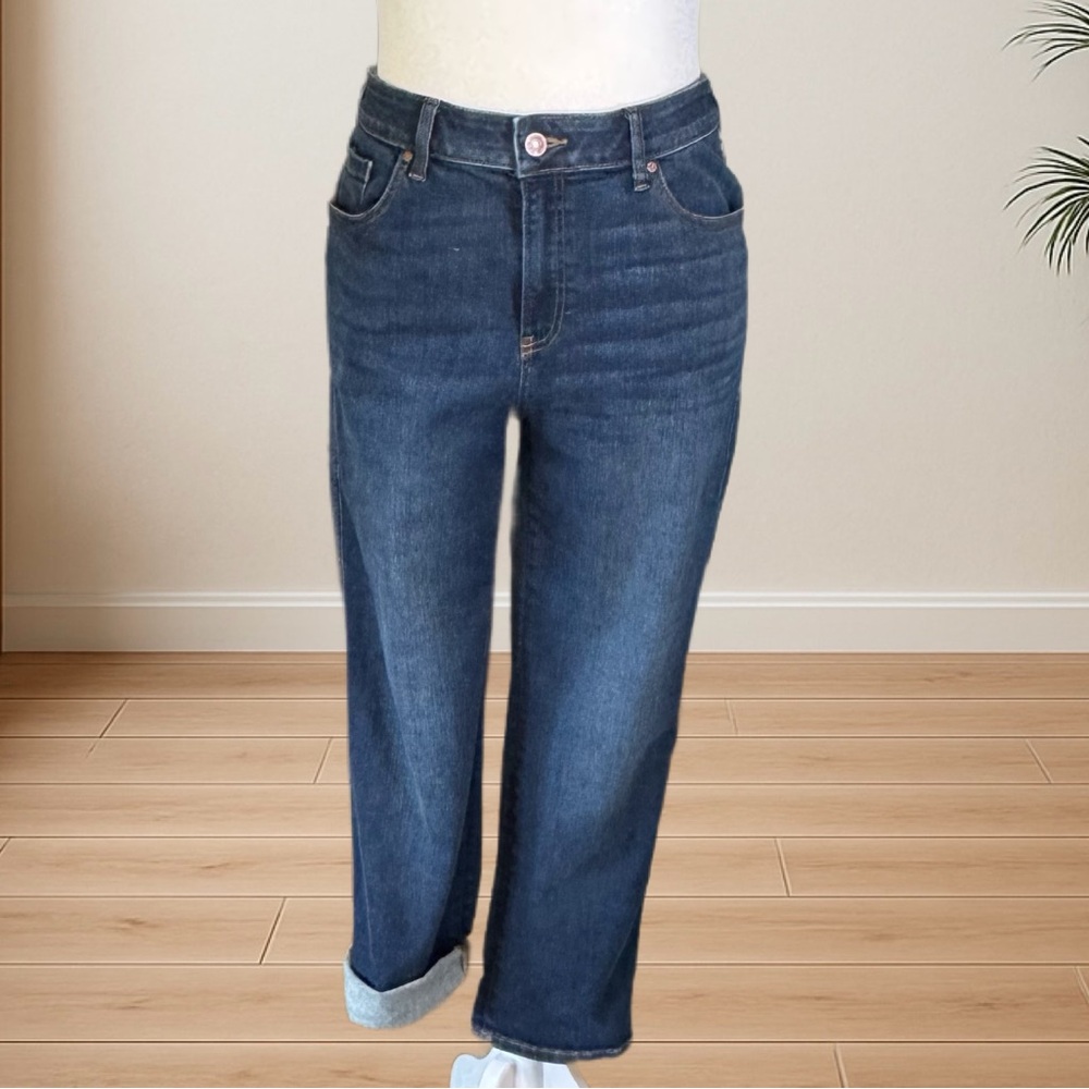Chico’s DefineMe Denim Straight Leg Ankle Jeans Size 12 Regular (Chico’s 2)